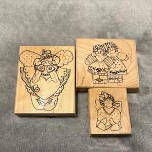 Dolls Stamps Set